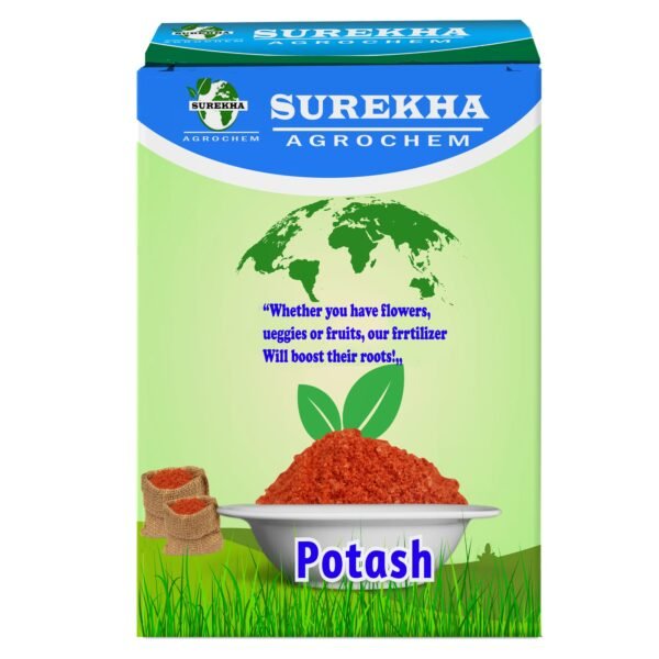 Premium Water-Soluble Potash Fertilizer (Potassium) | Red Potash Fertilizers For Plants | Agriculture Potash Fertilizer | Muriate of Potash | Potash Chemical Fertilizer