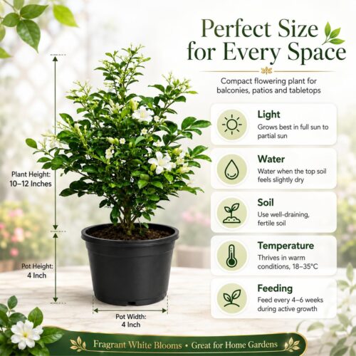 Surekha Agro Madhu Kamini Live Plant (Orange Jasmine) - Image 7