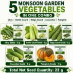 Surekha Agro Monsoon Vegetable Garden Seeds Combo - Image 2