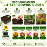 Surekha Agro 5 Easy Flower Garden Seeds Combo - Image 6