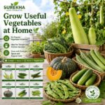 Surekha Agro Gourd and Climber Vegetable Seeds Combo – 6 Varieties - Image 5